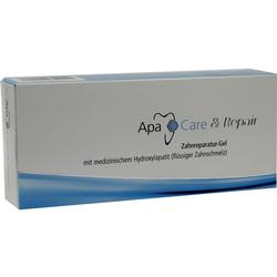 Eine Schachtel Zahnreparatur-Gel mit Hydroxylapatit auf der Vorderseite.